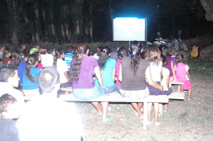 Jesus Film at Valle de la Cruz