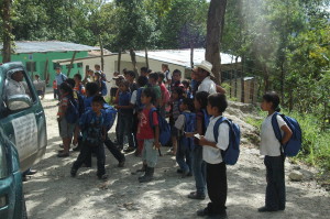 El Zapote students