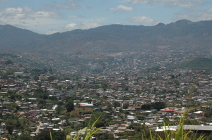 Tegucigalpa, Capital of Honduras.  Where the Laws are made.