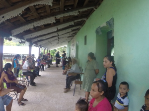 Health Brigade in Valle de la Cruz