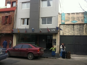 Waiting for a Taxi in Cordoba, Argentina