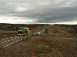 On the road to Salta, Argentina Noelia's home city.