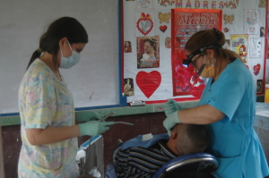 Health brigade in Chimizal May 2016