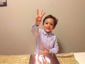 I am three now!