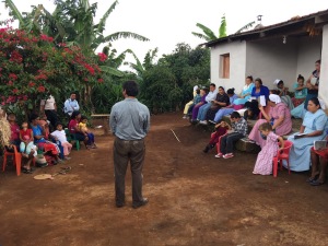 Service at Suyapa's house