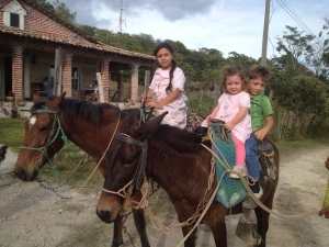 Horse ride in Tambla Lempira